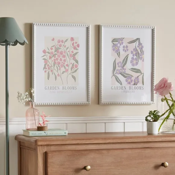 Set of 2 Framed Prints - Multicolor, Floral image