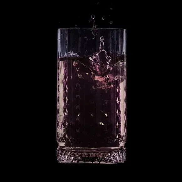 Set of 2 Highball Glasses - Clear, Glass