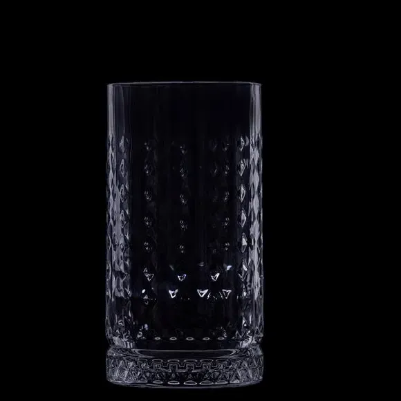 Set of 2 Highball Glasses - Clear, Glass