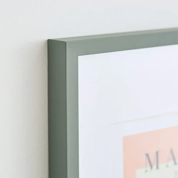 Set of 2 Photo Frames - Olive