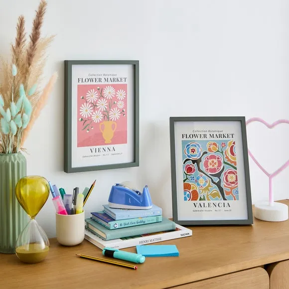 Set of 2 Photo Frames - Olive image