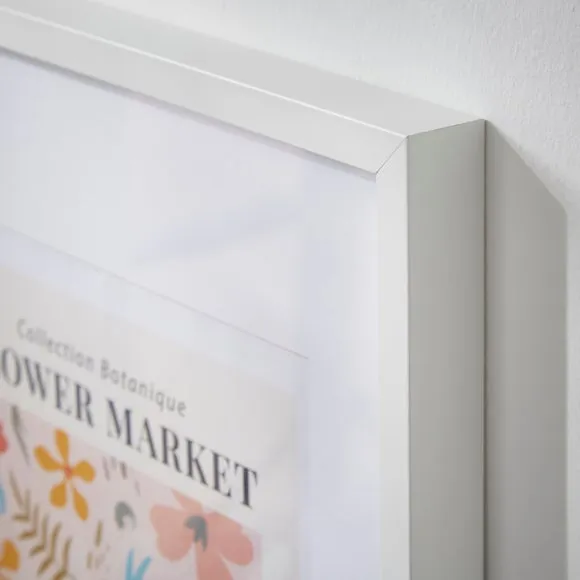 Set of 2 Photo Frames - White