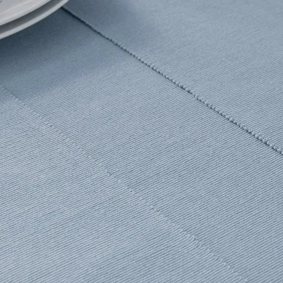 Set of 2 Ribbed Placemats - Blue, Recycled Fibre