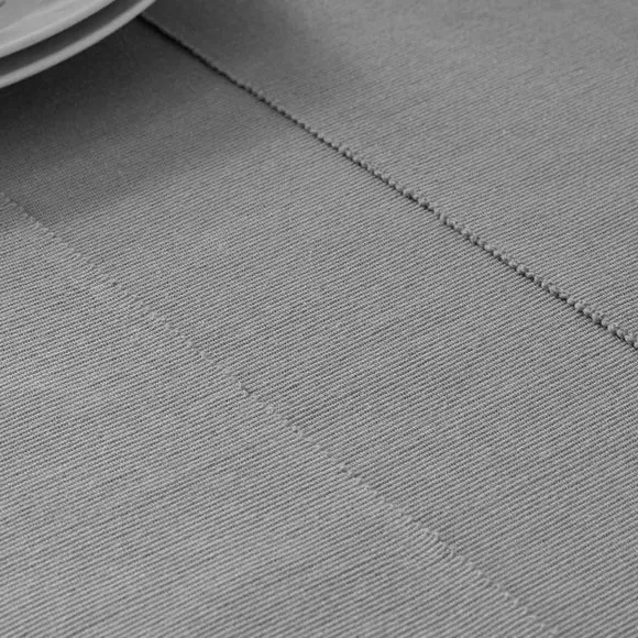 Set of 2 Ribbed Placemats - Grey, Recycled Fibre