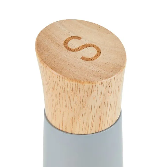 Set of 2 Salt & Pepper Mills - Natural, Wood