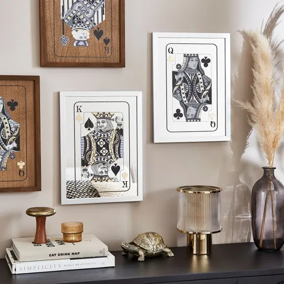 Set of 2 Wall Art with Mirror Finish - Silver image