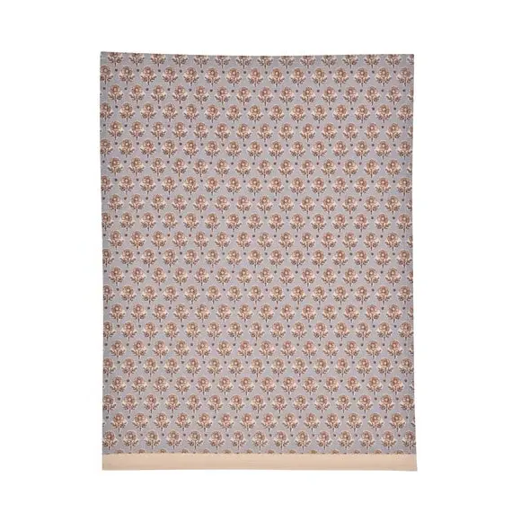 Set of 3 Tea Towels Boho Pattern - Blue, Cotton