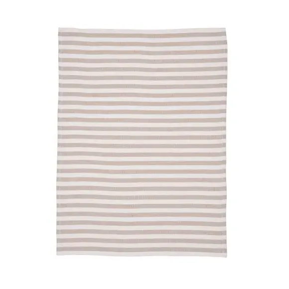 Set of 3 Tea Towels - Stripe, Cotton