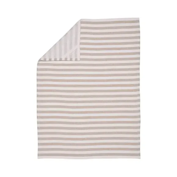 Set of 3 Tea Towels - Stripe, Cotton