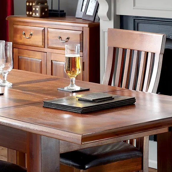 Set of 4 Coasters - Grey, Slate