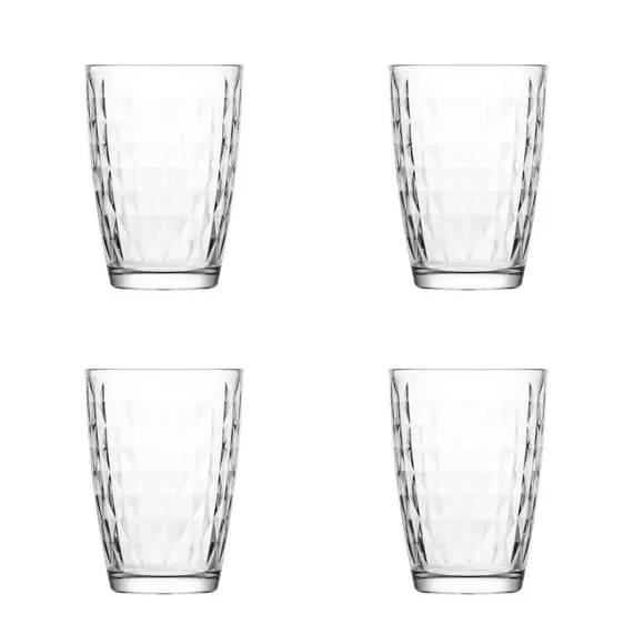 Set of 4 Highball Glasses - Clear Glass image