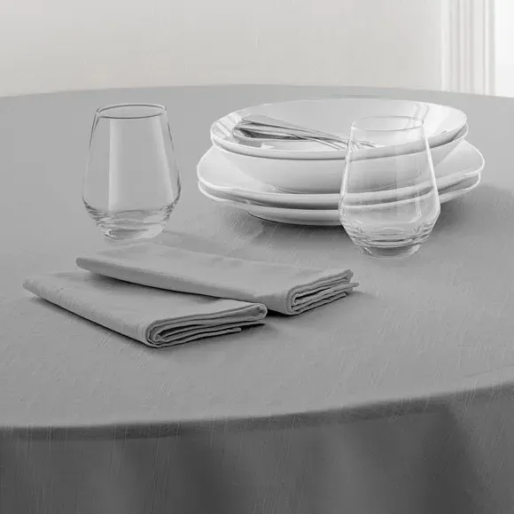 Set of 4 Napkins - Charcoal, Cotton