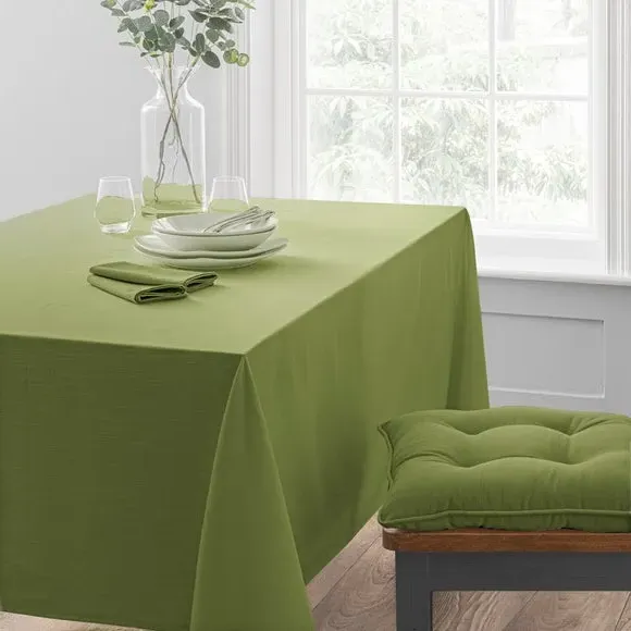 Set of 4 Napkins - Green, Cotton