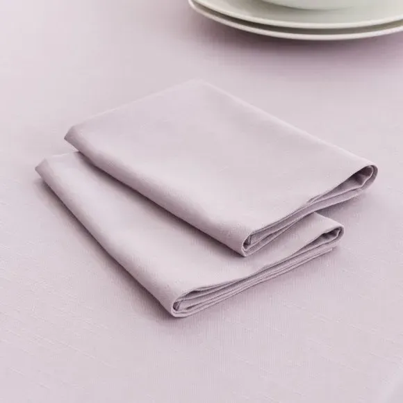 Set of 4 Napkins - Lilac, Cotton