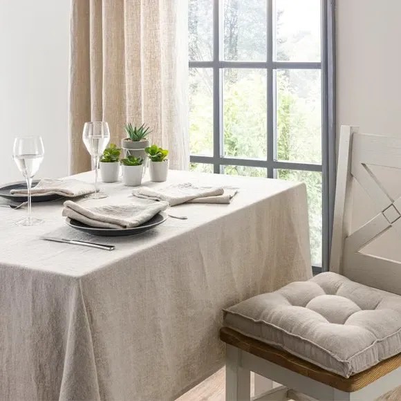 Set of 4 Napkins - Natural, Linen