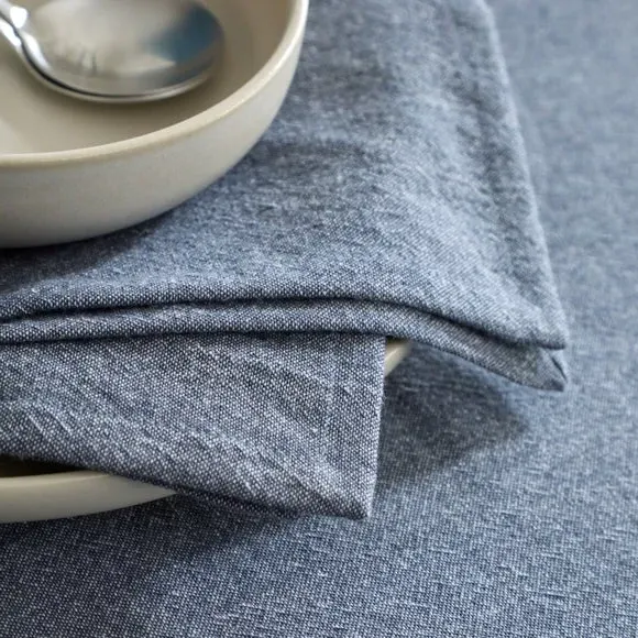 Set of 4 Napkins - Navy, Cotton