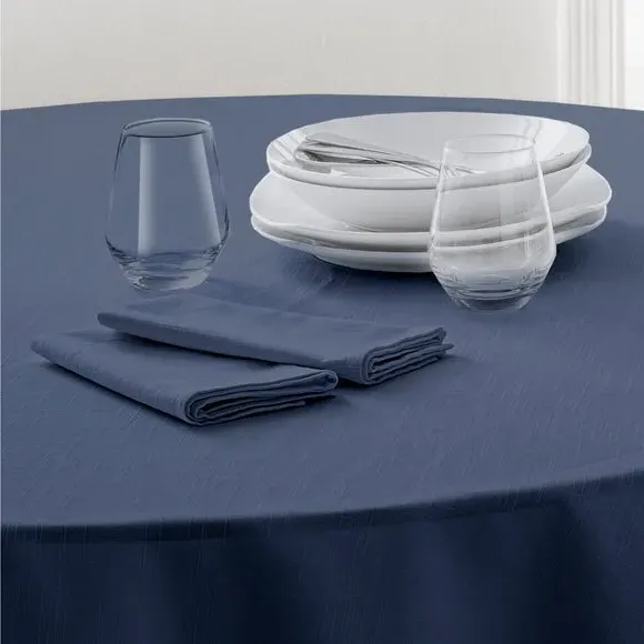 Set of 4 Napkins - Navy, Cotton