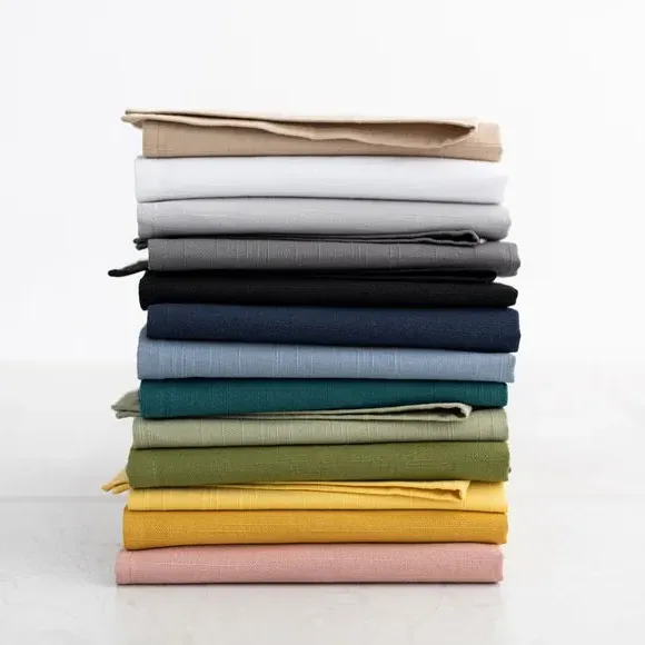Set of 4 Napkins - White, Cotton