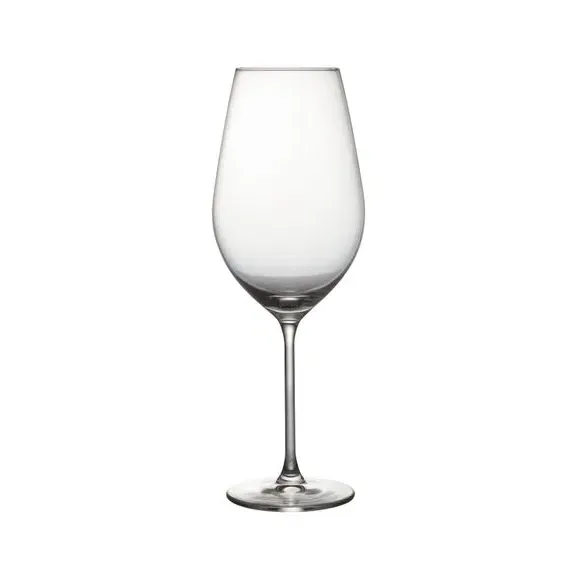 Set of 4 Red Wine Glasses - Clear, Glass