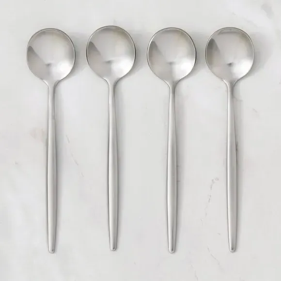 Set of 4 Teaspoons - Stainless Steel image