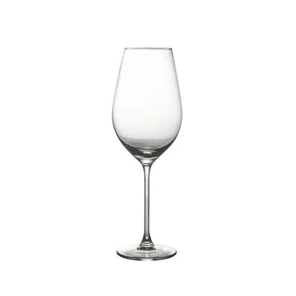 Set of 4 Wine Glasses - Clear, Glass