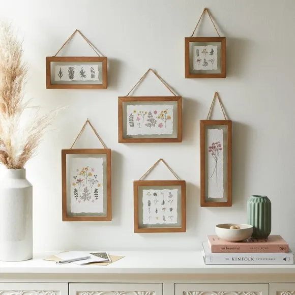 Set of 6 Framed Prints - Multicolor, Paper image