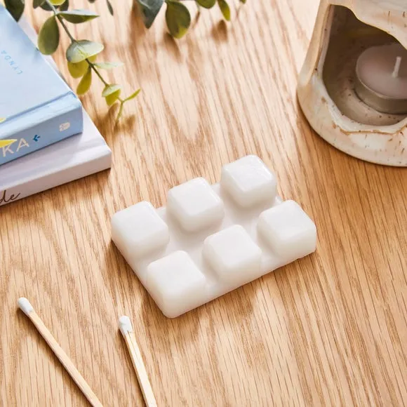 Set of 6 Wax Melts Coconut Jasmine - White image