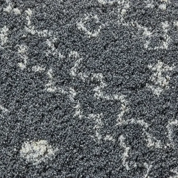 Shaggy Rug - Grey Ivory, Polypropylene
