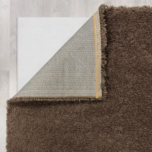 Shaggy Rug with 5cm Pile - Biscuit, Synthetic