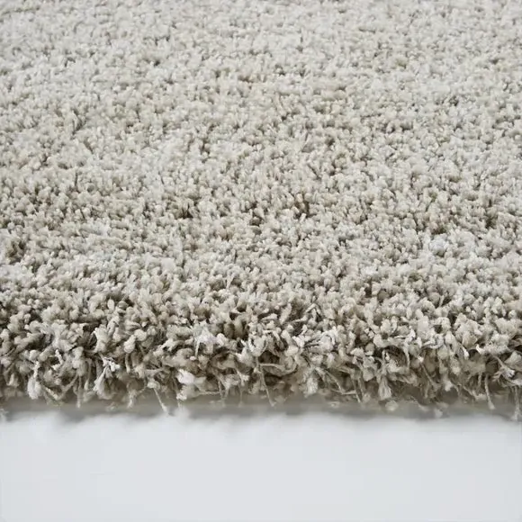 Shaggy Rug with 5cm Pile - Natural, Synthetic