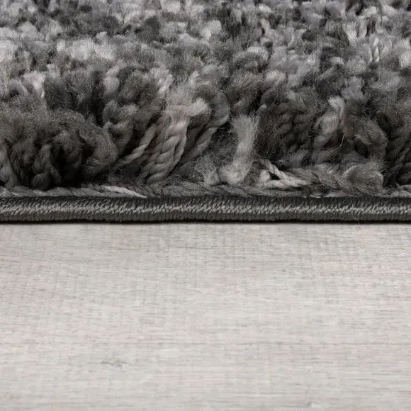 Shaggy Rug with High Pile - Grey