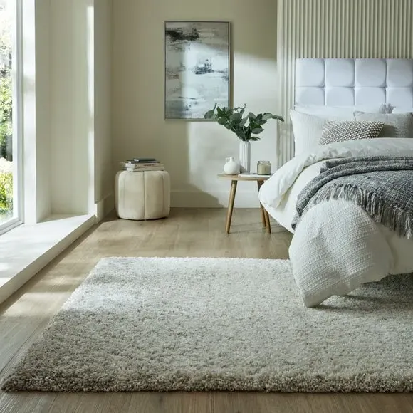 Shaggy Rug with High Pile - Natural