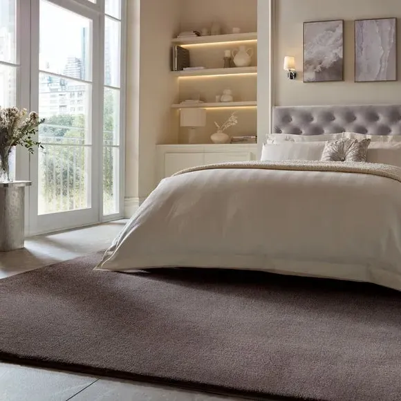 Shaggy Rug with Luxe Sheen - Grey image