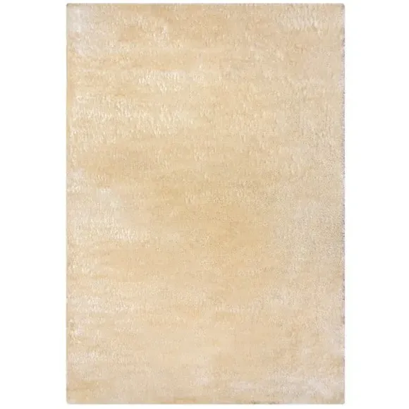 Shaggy Rug with Luxe Sheen - Ivory
