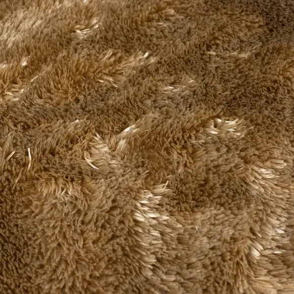 Shaggy Rug with Luxe Sheen - Natural