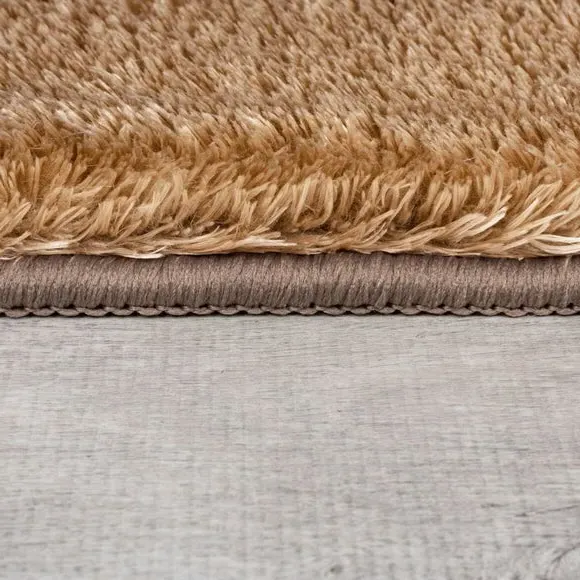Shaggy Rug with Luxe Sheen - Natural