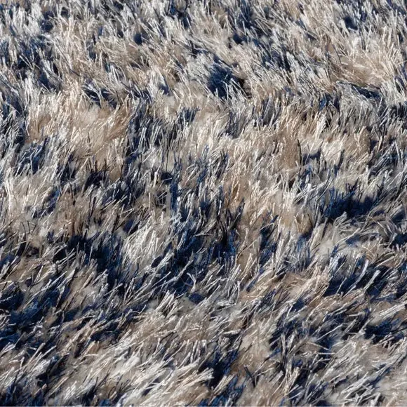 Shaggy Rug with Marl Effect - Grey