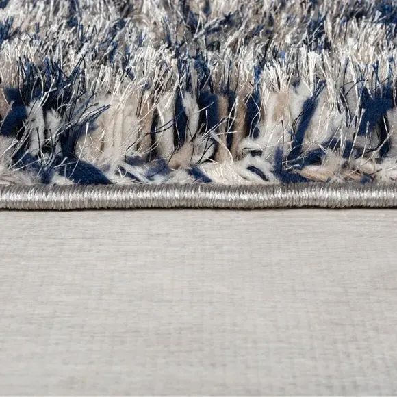 Shaggy Rug with Marl Effect - Grey