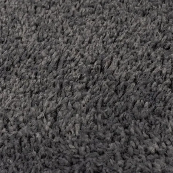 Shaggy Runner Rug - Charcoal, Polypropylene
