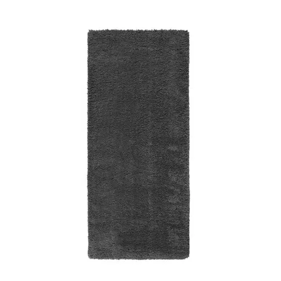 Shaggy Runner Rug - Charcoal, Polypropylene
