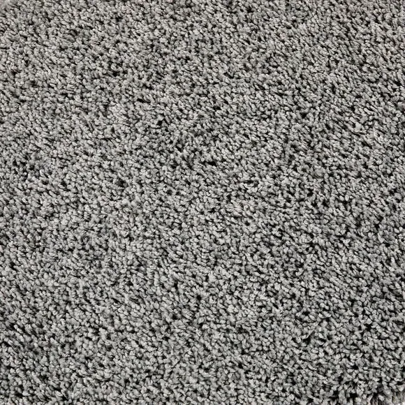 Shaggy Runner Rug Machine Washable - Grey
