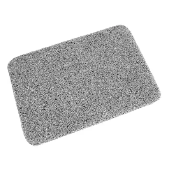 Shaggy Washable Rug - Grey