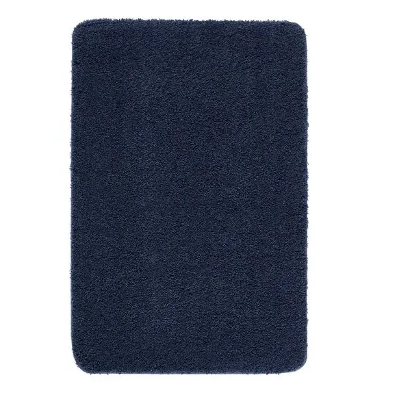 Shaggy Washable Rug - Navy