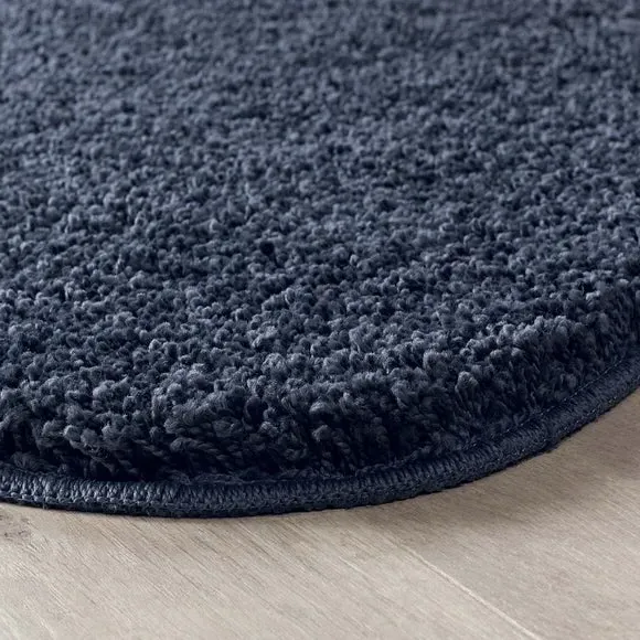 Shaggy Washable Rug - Navy