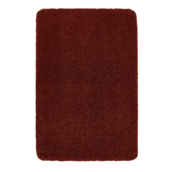 Shaggy Washable Rug - Rust