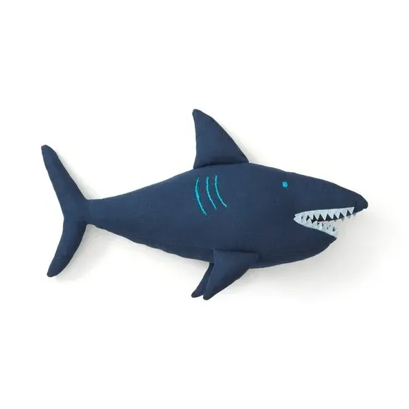 Shark Wall Head Decor - Multicolor, Cotton