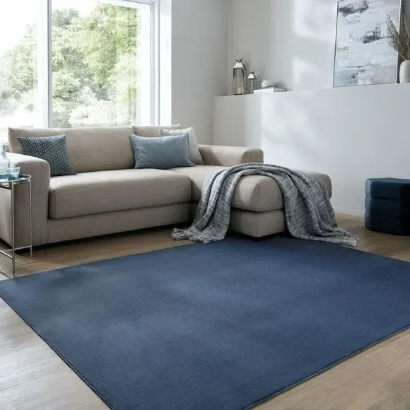 Sheen Pile Rug - Blue