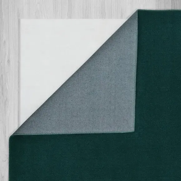 Sheen Pile Rug - Bottle Green