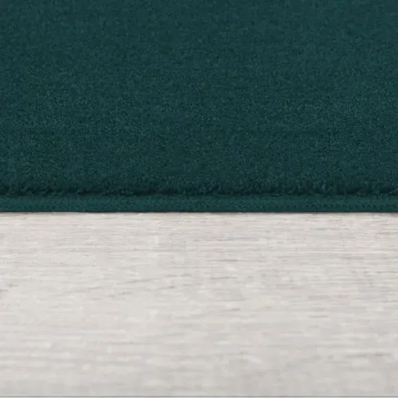Sheen Pile Rug - Bottle Green