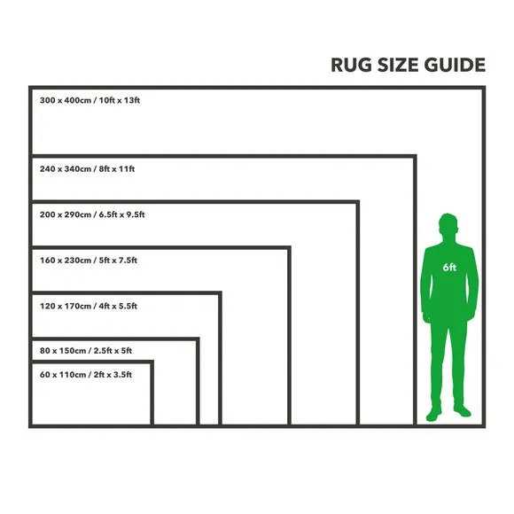 Sheen Pile Rug - Green